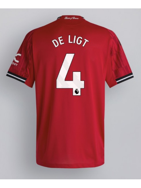 Manchester United Matthijs de Ligt #4 Domaci Dres 2025-26 Kratak Rukavima Manchester United Matthijs de Ligt #4 Domaci Dres 2025-26 Kratak Rukavima